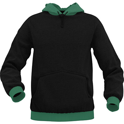 Hoodie Urban - Inkl. Individueller Gestaltung , moosgrün, 70% Baumwolle, 30 % Polyester, XL, , Bild 1