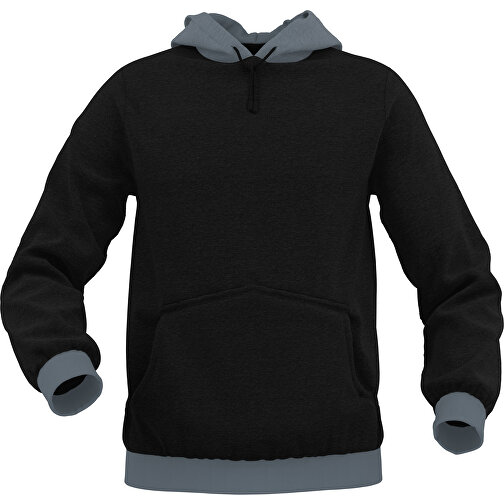 Hoodie Urban - Inkl. Individueller Gestaltung , grau, 70% Baumwolle, 30 % Polyester, S, , Bild 1