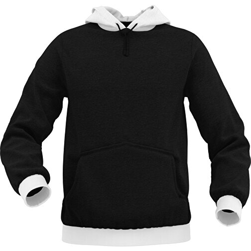 Hoodie Urban - Inkl. Individueller Gestaltung , weiß, 70% Baumwolle, 30 % Polyester, XL, , Bild 1