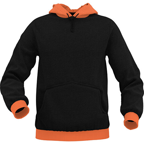 Hoodie Urban - Inkl. Individueller Gestaltung , orange, 70% Baumwolle, 30 % Polyester, S, , Bild 1