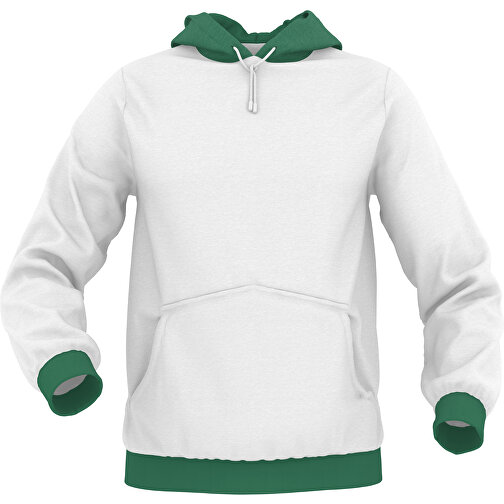 Hoodie Urban - Inkl. Individueller Gestaltung , moosgrün, 70% Baumwolle, 30 % Polyester, M, , Bild 1