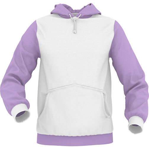 Hoodie Urban - Inkl. Individueller Gestaltung , lila, 70% Baumwolle, 30 % Polyester, XL, , Bild 1