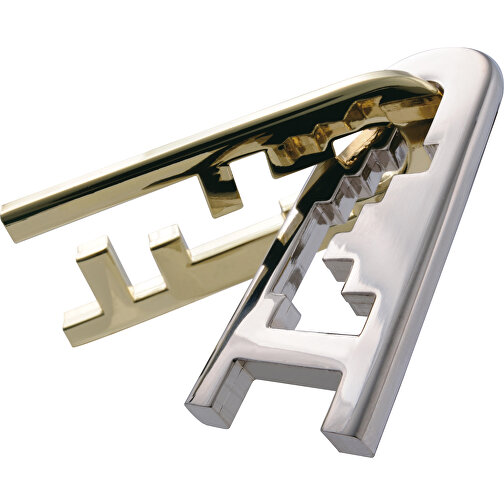 Huzzle Cast Keyhole**** , , 12,00cm x 4,50cm x 7,50cm (Länge x Höhe x Breite), Bild 1