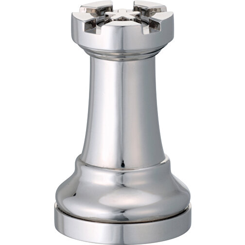 Cast Puzzle Chess Rook (Turm)* , , 3,70cm x 6,00cm x 3,70cm (Länge x Höhe x Breite), Bild 1