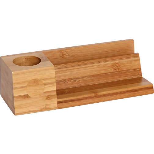 Supporto da tavolo con magnete in bambù, Immagine 1
