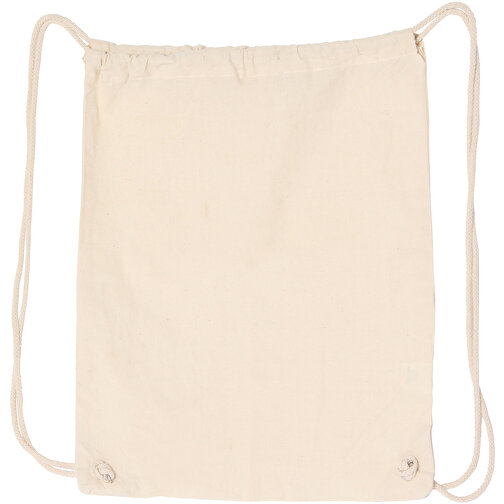 Bolsa de deporte de algodón natural 45 x 37 cm, Imagen 2