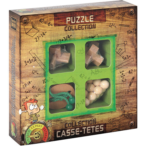 Wooden Puzzles Collection Junior (4) , , 20,00cm x 5,00cm x 20,00cm (Länge x Höhe x Breite), Bild 3