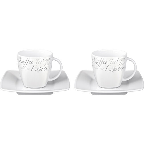 Maxim Espresso Duo porselenssett 4 deler, Bilde 1