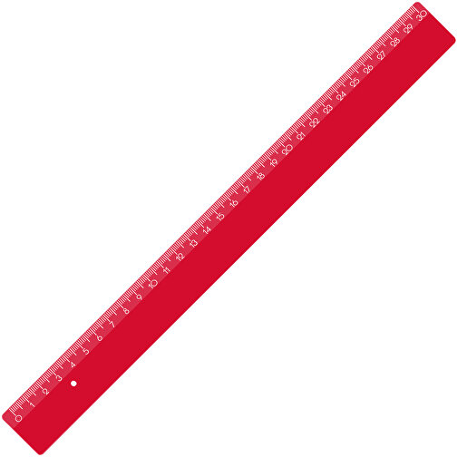 Lineal 30 Cm , rot, PS, 31,00cm x 0,20cm x 3,00cm (Länge x Höhe x Breite), Bild 1