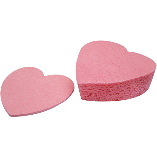Dusch- och badpennor Hjärta 45 mm rosa, Bild 1