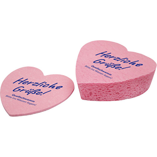 Dusch- och badpennor Hjärta 45 mm rosa, Bild 3