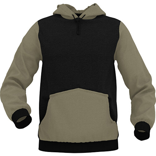 Hoodie Urban - Inkl. Individueller Gestaltung , pistazienbraun, 70% Baumwolle, 30 % Polyester, S, , Bild 1