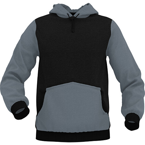 Hoodie Urban - Inkl. Individueller Gestaltung , grau, 70% Baumwolle, 30 % Polyester, M, , Bild 1