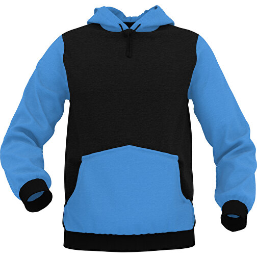 Hoodie Urban - Inkl. Individueller Gestaltung , royalblau, 70% Baumwolle, 30 % Polyester, M, , Bild 1