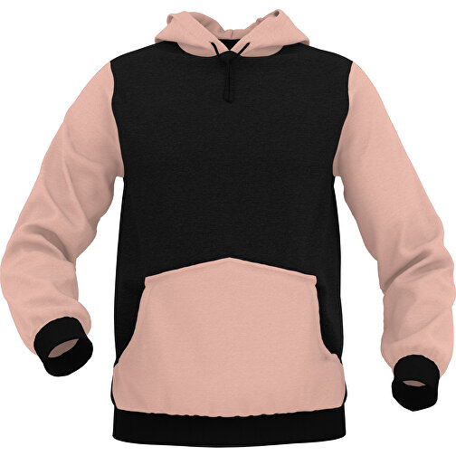 Hoodie Urban - Inkl. Individueller Gestaltung , zartrot, 70% Baumwolle, 30 % Polyester, S, , Bild 1