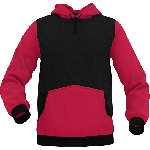 Hoodie Urban - Inkl. Individueller Gestaltung , weinrot, 70% Baumwolle, 30 % Polyester, XL, , Bild 1