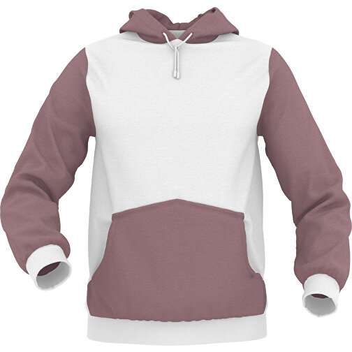 Hoodie Urban - Inkl. Individueller Gestaltung , nougatbraun, 70% Baumwolle, 30 % Polyester, S, , Bild 1