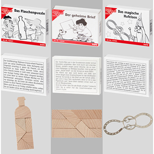 Set de mini-puzzles, 9 motifs populaires, Image 4