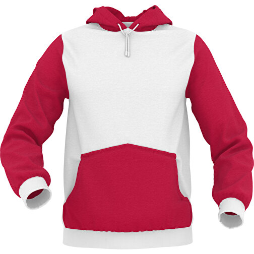 Hoodie Urban - Inkl. Individueller Gestaltung , weinrot, 70% Baumwolle, 30 % Polyester, XL, , Bild 1