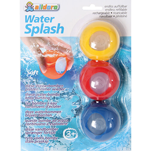 Bombas de agua recargables Water Splash (3 uds.), Imagen 3