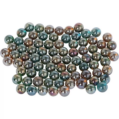 Billes de verre métalliques 14 mm (env. 300pcs), Image 1
