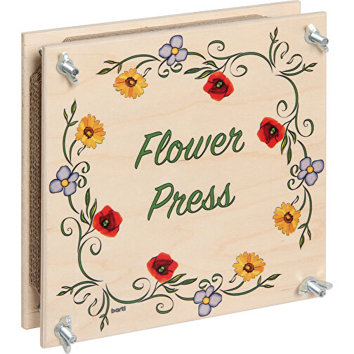Flower Press 19,5 X 19,5 Cm , , 19,50cm x 6,00cm x 19,50cm (Länge x Höhe x Breite), Bild 2