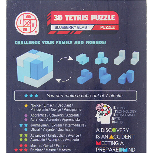 Puzzle a cubo blu, Immagine 3