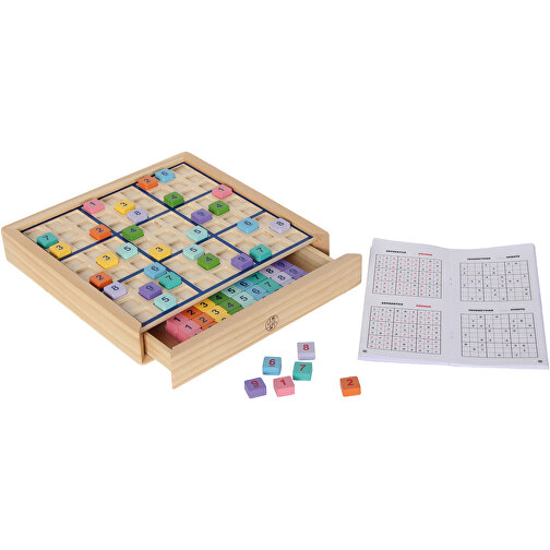 Sudoku-Box Deluxe , , 23,50cm x 4,50cm x 23,00cm (Länge x Höhe x Breite), Bild 2