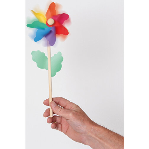Flor de molino de viento de color D11 cm, Imagen 2