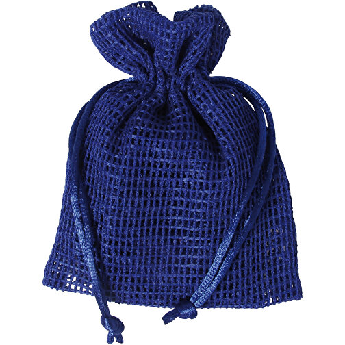Bolsa de red 10x12,5 cm azul, Imagen 1