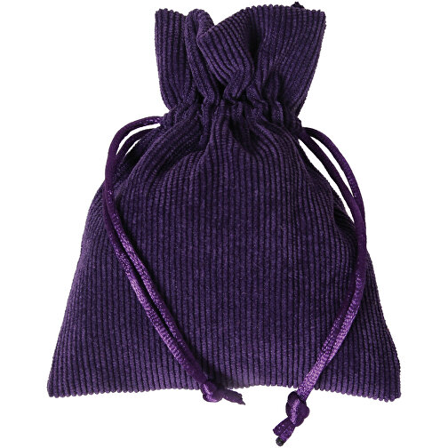 Bolsita de cordón 10x12,5 cm púrpura, Imagen 1