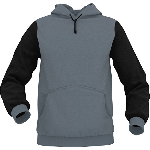 Hoodie Urban - Inkl. Individueller Gestaltung , grau, 70% Baumwolle, 30 % Polyester, XL, , Bild 1