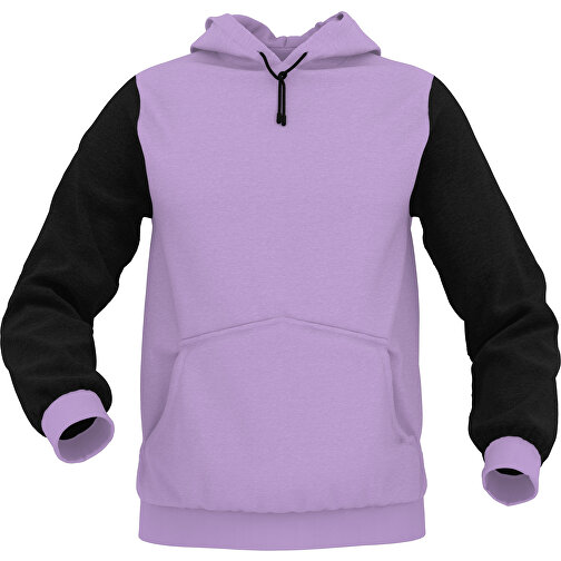 Hoodie Urban - Inkl. Individueller Gestaltung , lila, 70% Baumwolle, 30 % Polyester, M, , Bild 1