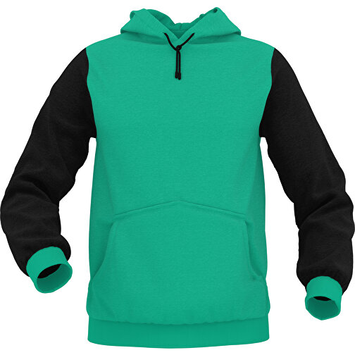 Hoodie Urban - Inkl. Individueller Gestaltung , grün, 70% Baumwolle, 30 % Polyester, XL, , Bild 1