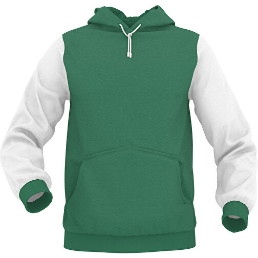 Hoodie Urban - Inkl. Individueller Gestaltung , moosgrün, 70% Baumwolle, 30 % Polyester, L, , Bild 1