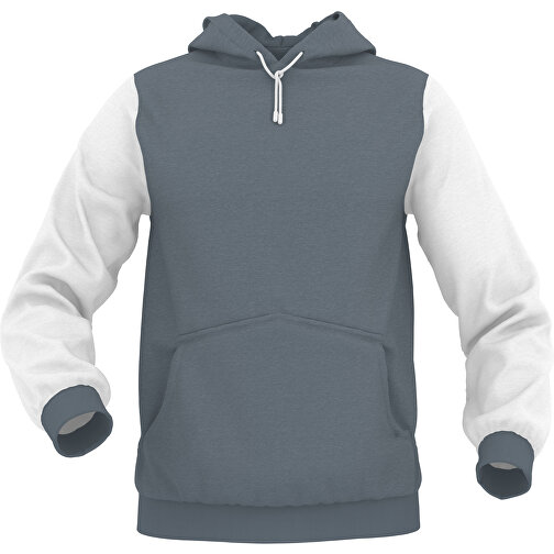 Hoodie Urban - Inkl. Individueller Gestaltung , grau, 70% Baumwolle, 30 % Polyester, L, , Bild 1