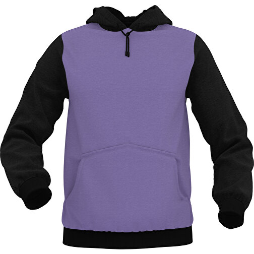 Hoodie Urban - Inkl. Individueller Gestaltung , dunkellila, 70% Baumwolle, 30 % Polyester, XL, , Bild 1