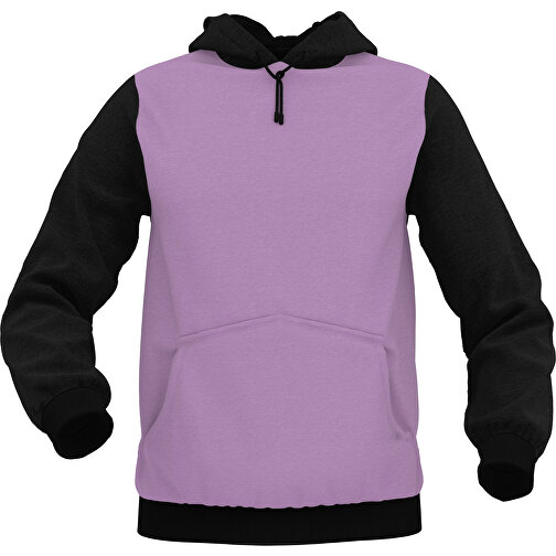 Hoodie Urban - Inkl. Individueller Gestaltung , hellviolet, 70% Baumwolle, 30 % Polyester, XXL, , Bild 1