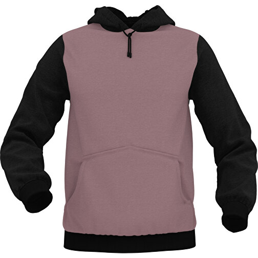 Hoodie Urban - Inkl. Individueller Gestaltung , nougatbraun, 70% Baumwolle, 30 % Polyester, S, , Bild 1