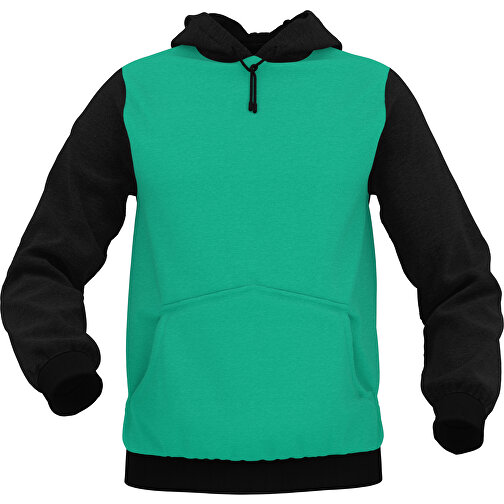 Hoodie Urban - Inkl. Individueller Gestaltung , grün, 70% Baumwolle, 30 % Polyester, L, , Bild 1