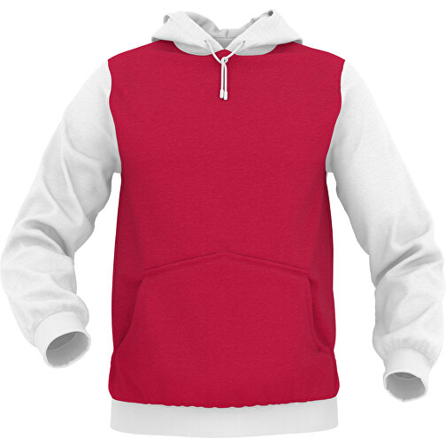 Hoodie Urban - Inkl. Individueller Gestaltung , weinrot, 70% Baumwolle, 30 % Polyester, XL, , Bild 1