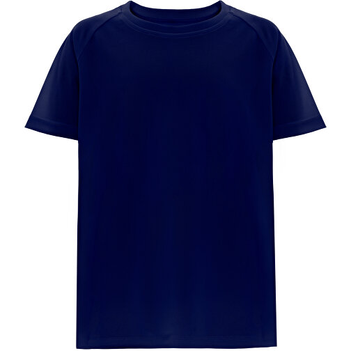 THC MOVE KIDS. Technisches T-Shirt Mit Kurzen Ärmeln Aus Polyester Für Kinder , dunkelblau, Polyester, 10, 55,00cm x 1,00cm x 43,00cm (Länge x Höhe x Breite), Bild 1