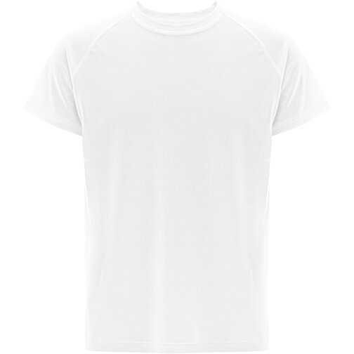 THC MOVE WH. T-Shirt (150g/m²) , weiss, Polyester, XL, 76,00cm x 1,00cm x 59,00cm (Länge x Höhe x Breite), Bild 1