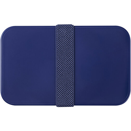 MIYO Doppel-Lunchbox , blau / blau / blau, PP Kunststoff, 18,00cm x 11,30cm x 11,00cm (Länge x Höhe x Breite), Bild 6