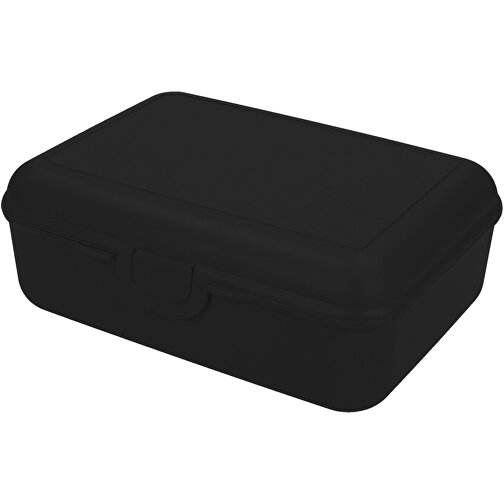 Vorratsdose 'School-Box' Deluxe, Ohne Trennschale , schwarz, Kunststoff, 19,00cm x 7,00cm x 13,90cm (Länge x Höhe x Breite), Bild 1