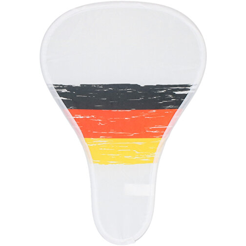 Fächer 'Calor' Deutschland , Deutschland-Farben, Textil, 31,50cm x 22,00cm (Länge x Breite), Bild 1