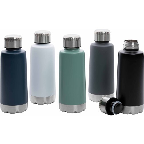 Trend Auslaufsichere Vakuum-Flasche, Grau , grau, Edelstahl, 7,00cm x 19,20cm (Länge x Höhe), Bild 7