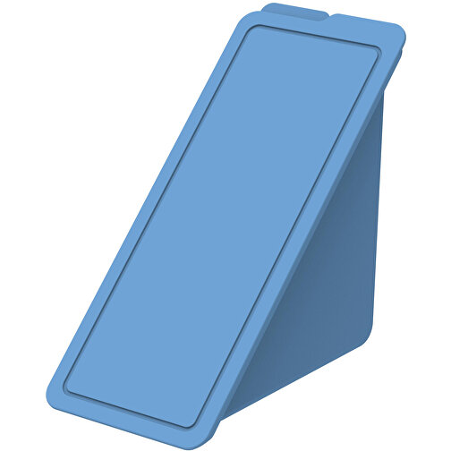 Sandwichbox „ToGo“ , behagliches blau, Kunststoff, 18,50cm x 9,00cm x 7,50cm (Länge x Höhe x Breite), Bild 1