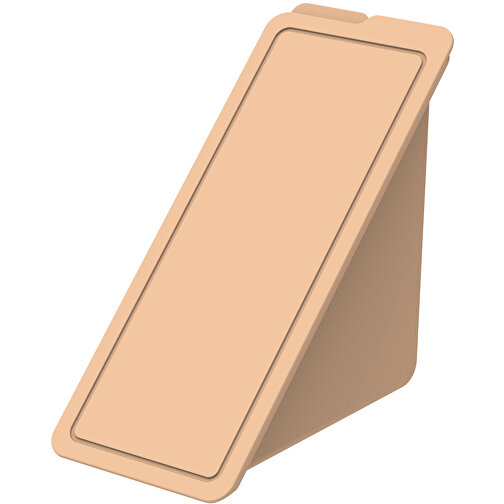 Sandwichbox „ToGo“ , beständiges braun, Kunststoff, 18,50cm x 9,00cm x 7,50cm (Länge x Höhe x Breite), Bild 1