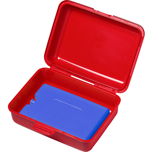 Kühlakku 'Freeze' , blau, Kunststoff, 14,20cm x 1,20cm x 10,00cm (Länge x Höhe x Breite), Bild 2